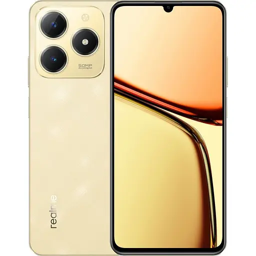 Смартфон Realme C61 8/256GB Sparkle Gold Global NFC