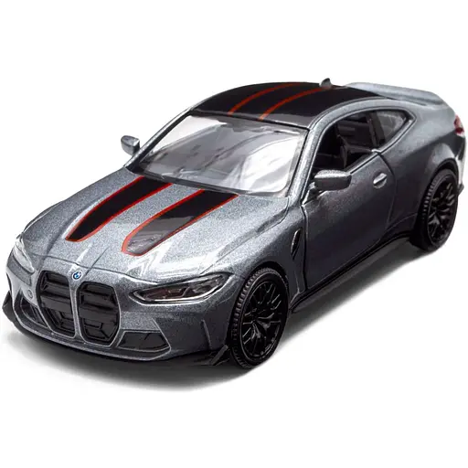 Автомодель TechnoDrive BMW M4 CSL 2023 серый (250436U) - фото 8