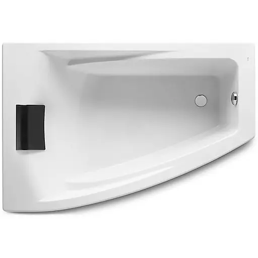 Ванна акрилова з ніжками і підголівником Roca Hall 150x100 ліва A248164000 - фото 1