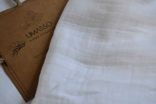 Постельное белье Esse Muslin Snow White Варена Хлопок с Муслином Limasso pbe0051952 - фото 2