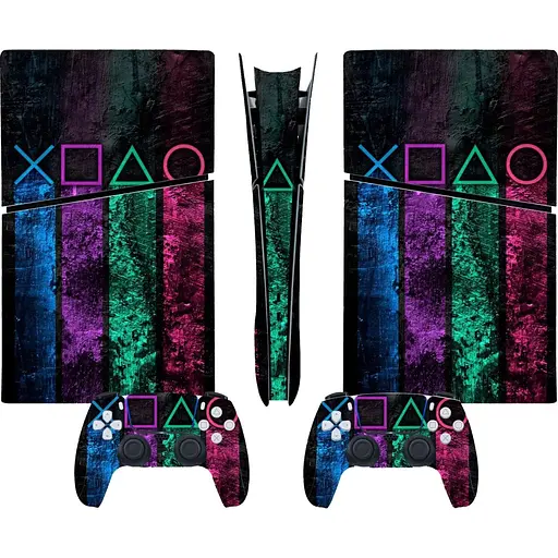 Наклейки для консолі DK Console Skin Sticker для PS5 Slim Digital 0235 (134235)
