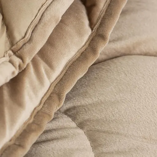 Одеяло ТЭП Velour 180x210 см золотой беж (1-04871_34481) - фото 7