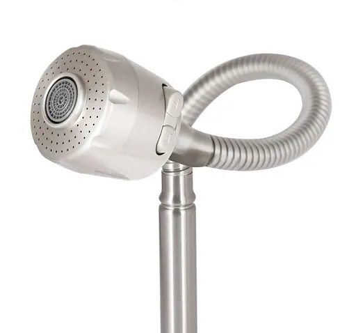 Смеситель для кухни Lidz Aria 015F41, Nickel (k35) LDARI015F41NKS45306 - фото 3