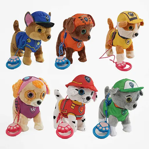 Мягкая игрушка Песики спасатели, 25 см, пульт управления (в ассортименте) - фото 2