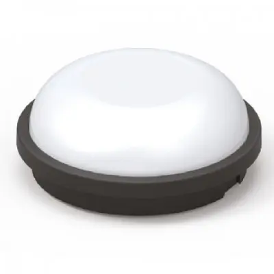 Светодиодный cветильник влагозащищенный ARTOS-15 15W черный 6400К - фото 1