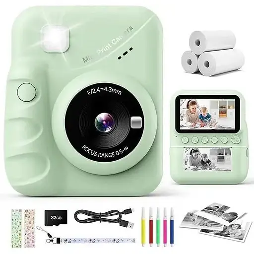 Детская камера мгновенной печати CalineGam