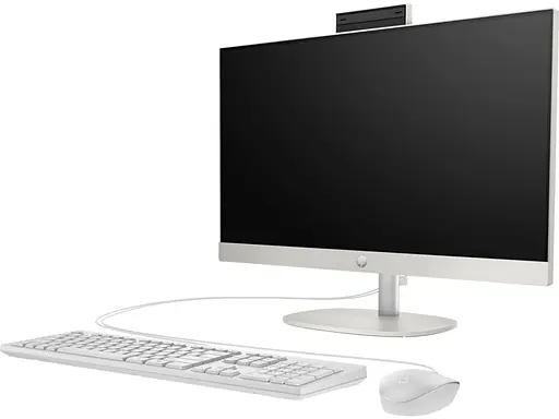Комп'ютер персональний моноблок HP 245-G10 23.8" FHD IPS AG AMD R3-7320U 8GB F512GB UMA WiFi кл+м Win11P білий - фото 5