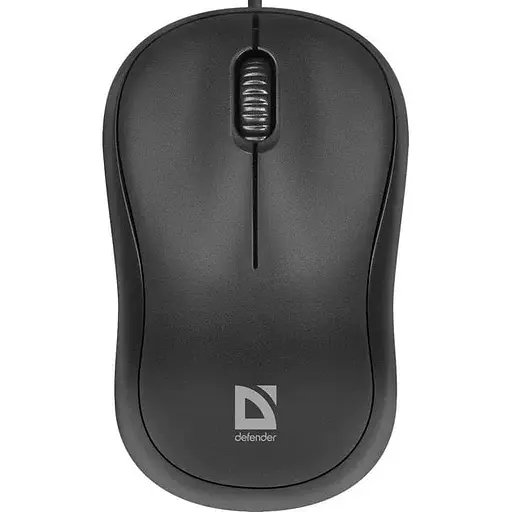 Миша Defender Patch MS-759 чорний USB оптична 1000 dpi 3 кнопки 1.2 м (52759) - фото 1