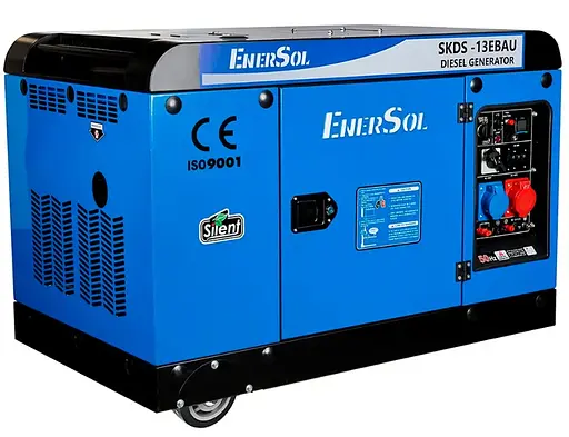 Генератор дизельний EnerSol 12/13 кВт (SKDS-13EBAU) - фото 3