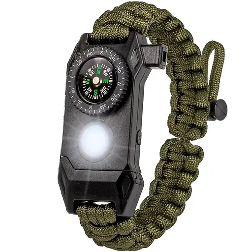 Мужские наручные часы с компасом Besta NanoBand Profi 6в1 Черный (2917) - фото 2