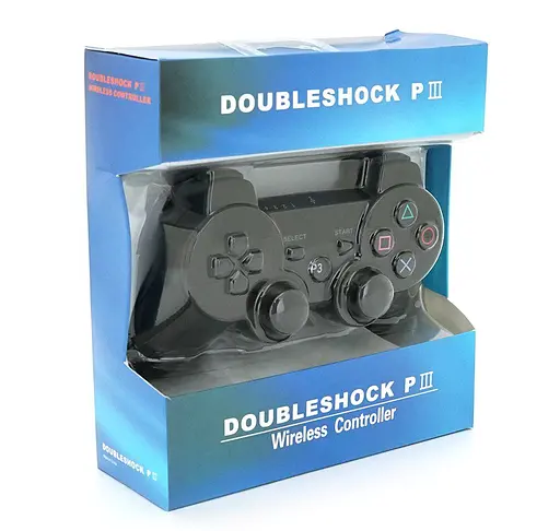 Геймпад-джойстик DoubleShock Wireless PS3 PC Double Motor Vibration DUALSHOCK 3 Black - фото 5