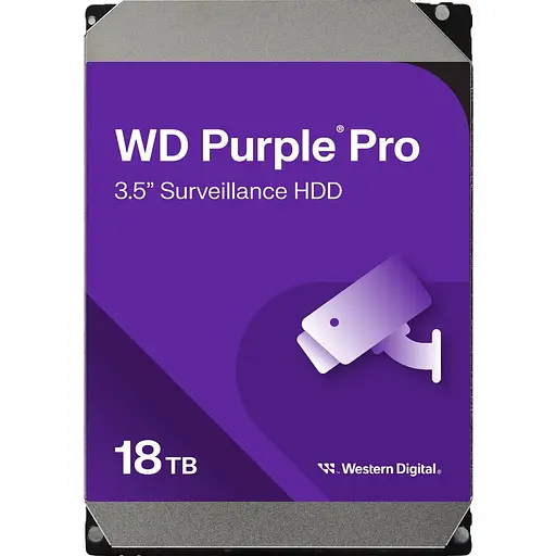 Жорсткий диск 3.5" Western Digital Purple Pro 18 TB SATA 512 MB (Western Digital181PURP) [141172]