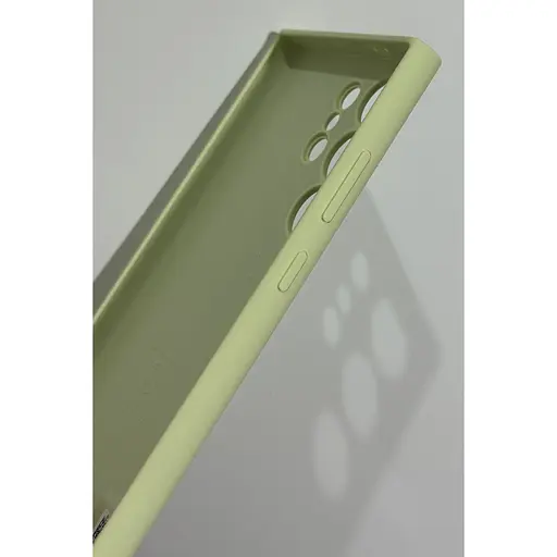 Оригинальный силиконовый чехол Samsung Silicone Case для Samsung Galaxy S24 Ultra (S928) Light Green EF-PS928TGEGWW - фото 6