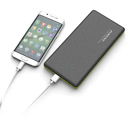 Внешний аккумулятор Power Bank Pineng PN-917 20000mAh (Черный) - фото 8