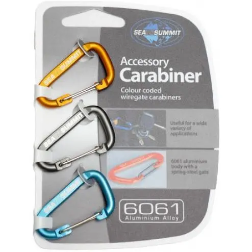 Карабіни Sea To Summit Accessory Carabiner 3 Pack (1033-STS AABINER3)