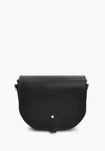 Жіноча шкіряна сумка Ruby L чорна - фото 3