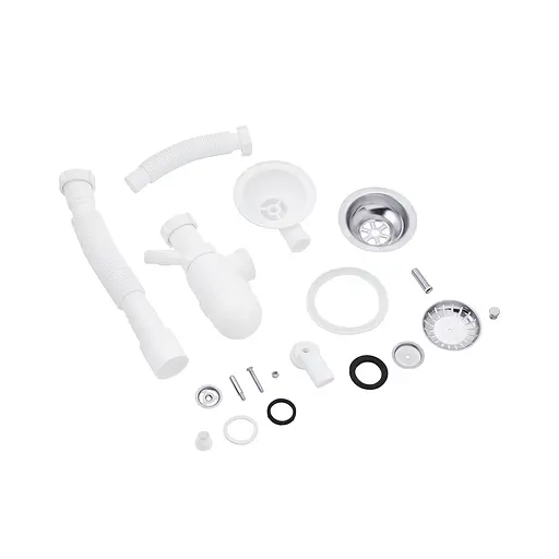 Кухонна мийка гранітна Kroner KRP Komposit COL-6243 CV031059, Береза - фото 8