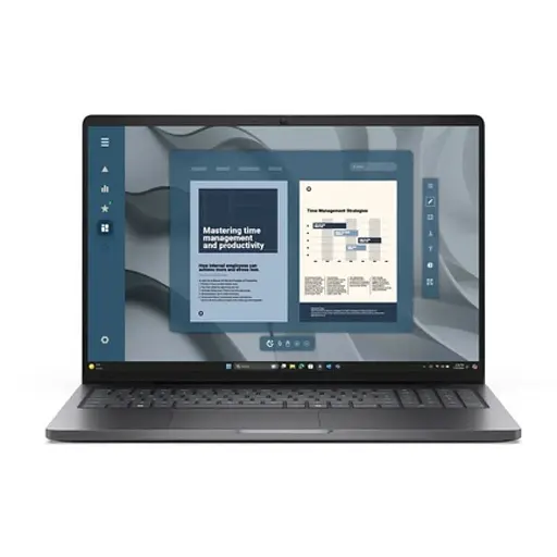 Ноутбук Dell Pro 16, 16 inch 1920 x 1200, 220 6 C / 12 T, 3.2GHz - 4.9GHz, 3 MB 16 MB cache, 16 GB DDR5, 512 GB SSD