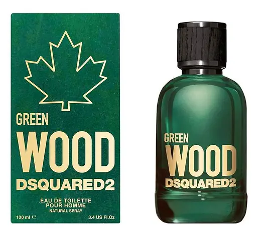 Оригинал Dsquared2 Green Wood Pour Homme 100 мл туалетная вода - фото 1