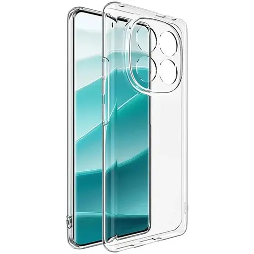 TPU чехол Epik Transparent 1,5mm Full Camera для Xiaomi Redmi Note 14 Pro 5G Бесцветный (Прозрачный)