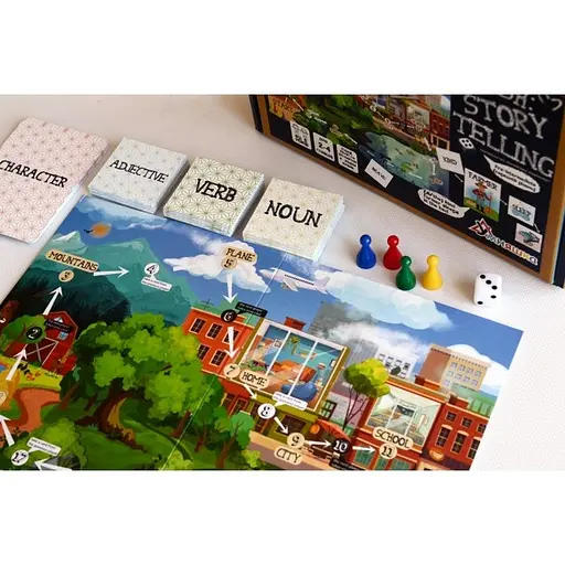 Гра навчальна настільна «English storytelling» 2101 Pre-Intermediate (A2) - фото 5