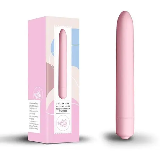 Минивибратор SugarBoo Sugar Pink 10 уровней интенсивности - фото 4
