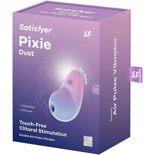 Вакуумний стимулятор Satisfyer Pixie Dust Violet/Pink SO8972 (108372) - фото 6