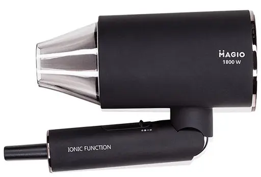 Потужний професійний складаний фен для сушіння волосся Magio MG-154 фен дорожний - фото 2