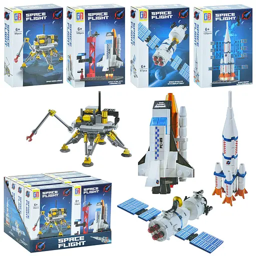 Конструктор Космічна техніка, від 87 деталей, (В асортименті) - фото 2
