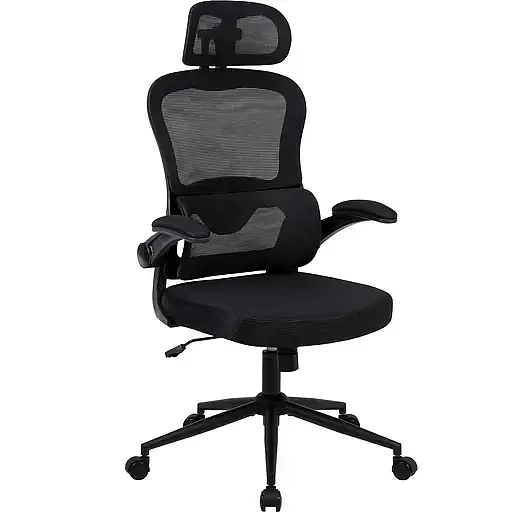 Офисное кресло GT Racer B-5880 Black - фото 1