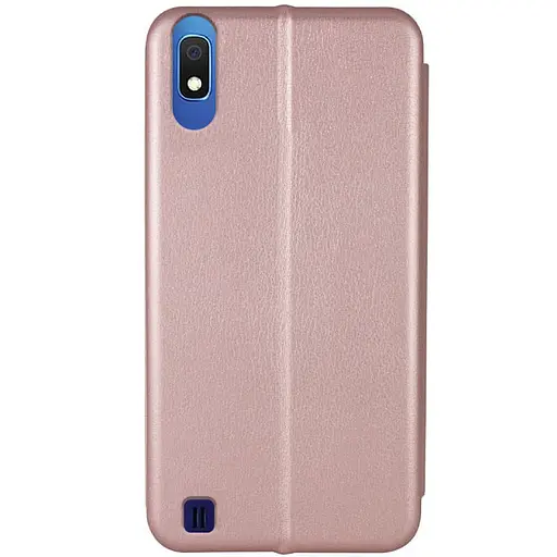 Шкіряний чохол-книжка Classy для Samsung Galaxy A10 (A105F) Rose Gold - фото 2