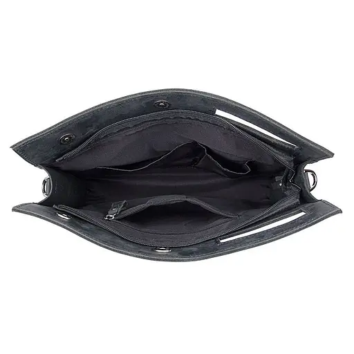 Кожаная мужская сумка через плечо John McDee 35х28х5.5 см sum0025814 - фото 2