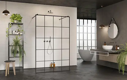 Душевая перегородка Radaway Modo X Black I Factory 120 см 388324-54-57 - фото 3