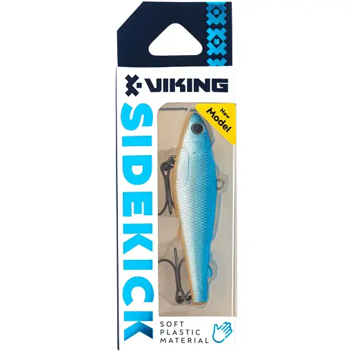 Воблер Viking Fishing Sidekick VIB 80 мм 28g #05 Blue Back Minnow - фото 2