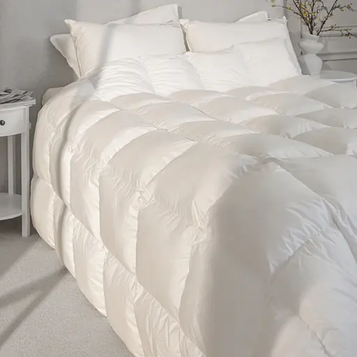 Одеяло пуховое MirSon Raffaello White 062 220х240 см (2200000075079) - фото 6