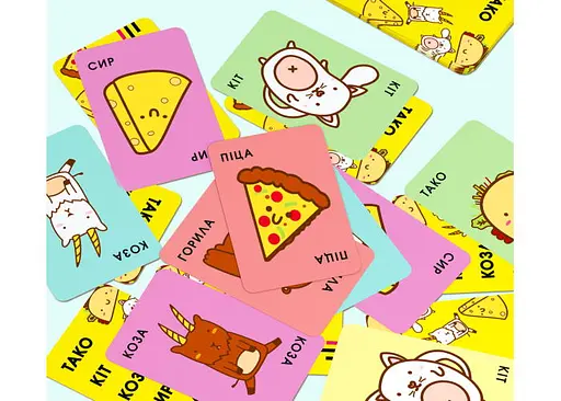 Настільна гра Feelindigo Тако Кіт Коза Сир Піца (Taco Cat Goat Cheese Pizza) (FI20032) - фото 5