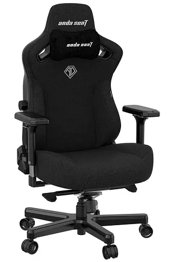 Игровое кресло Anda Seat Kaiser 3 XL Black (AD12YDC-XL-01-B-CF) - фото 1