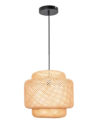 Підвісний світильник, люстра Goldlux 330635 Berta E27 1x20W IP20 Бежевий - фото 1