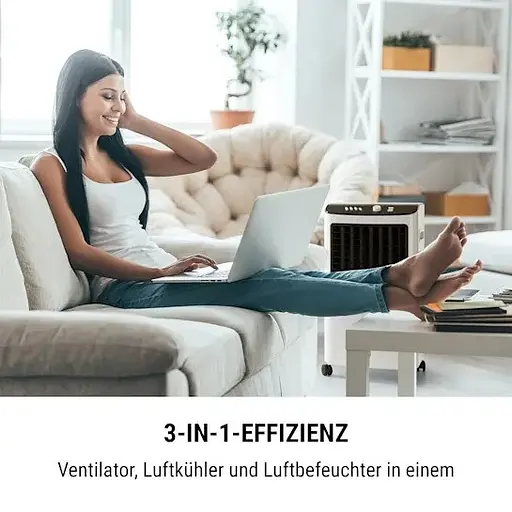 Охолоджувач повітря OneConcept MCH-2 V2 3-в-1 (10029741) - фото 6