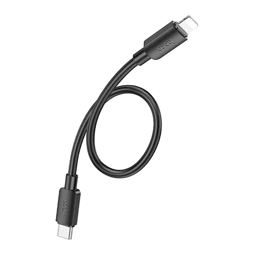 Кабель HOCO X96 Hyper PD charging data cable iP (L=0.25M) Black - фото 3