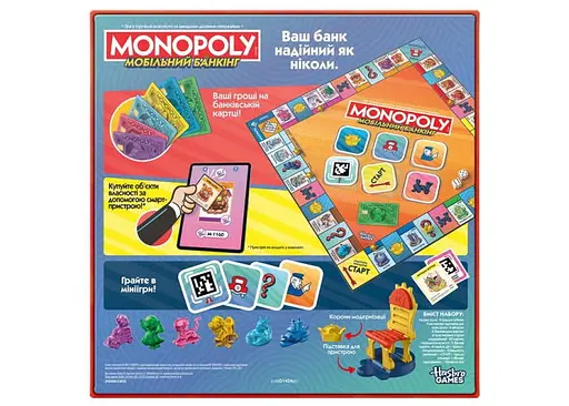 Настольная игра Hasbro Монополия Мобильный Банкинг (Monopoly App Banking) (укр.) - фото 2