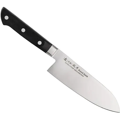 Кухонный нож японский Satake Satoru Сантоку 170 мм (803-632) - фото 1