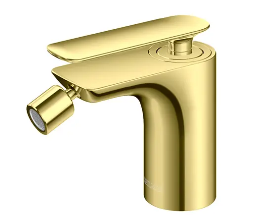 Смеситель для биде Kohlman Experience Gold QB130E-GD Золотой - фото 1