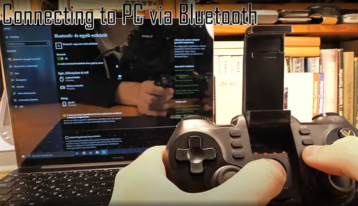 Геймпад Bluetooth джойстик для смартфона Voltronic ZMX6 PC/PS3/Android Black - фото 6