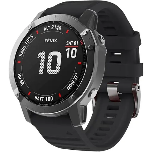 Ремешок ArmorStandart Silicon для Garmin 26 mm Black (ARM60803) [141547] - фото 2