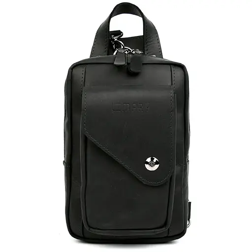 Мужской нагрудная сумка слинг рюкзак на одно плечо LIMARY 29х16х8 см sum0028206 - фото 3