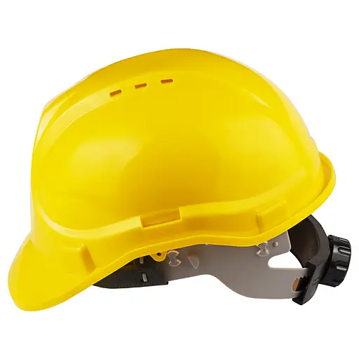 Каска строительная Sigma 8 точек крепления (желтая) 9414521 - фото 3