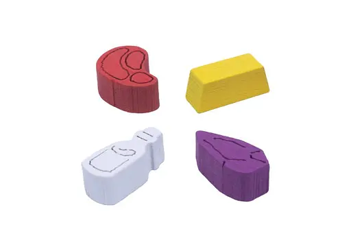 Аксесуар Tower Rex Токени ресурсів для гри Змієвир Wyrmspan укр. (8107) - фото 11