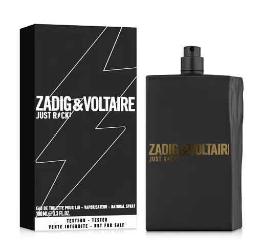 Туалетная вода тестер Zadig & Voltaire Just Rock 100 мл - фото 2