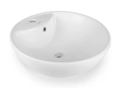 Умивальник Newarc Countertop 48x48 білий 5010BT, Білий - фото 4